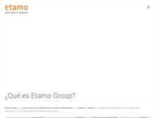 Tablet Screenshot of etamogroup.com